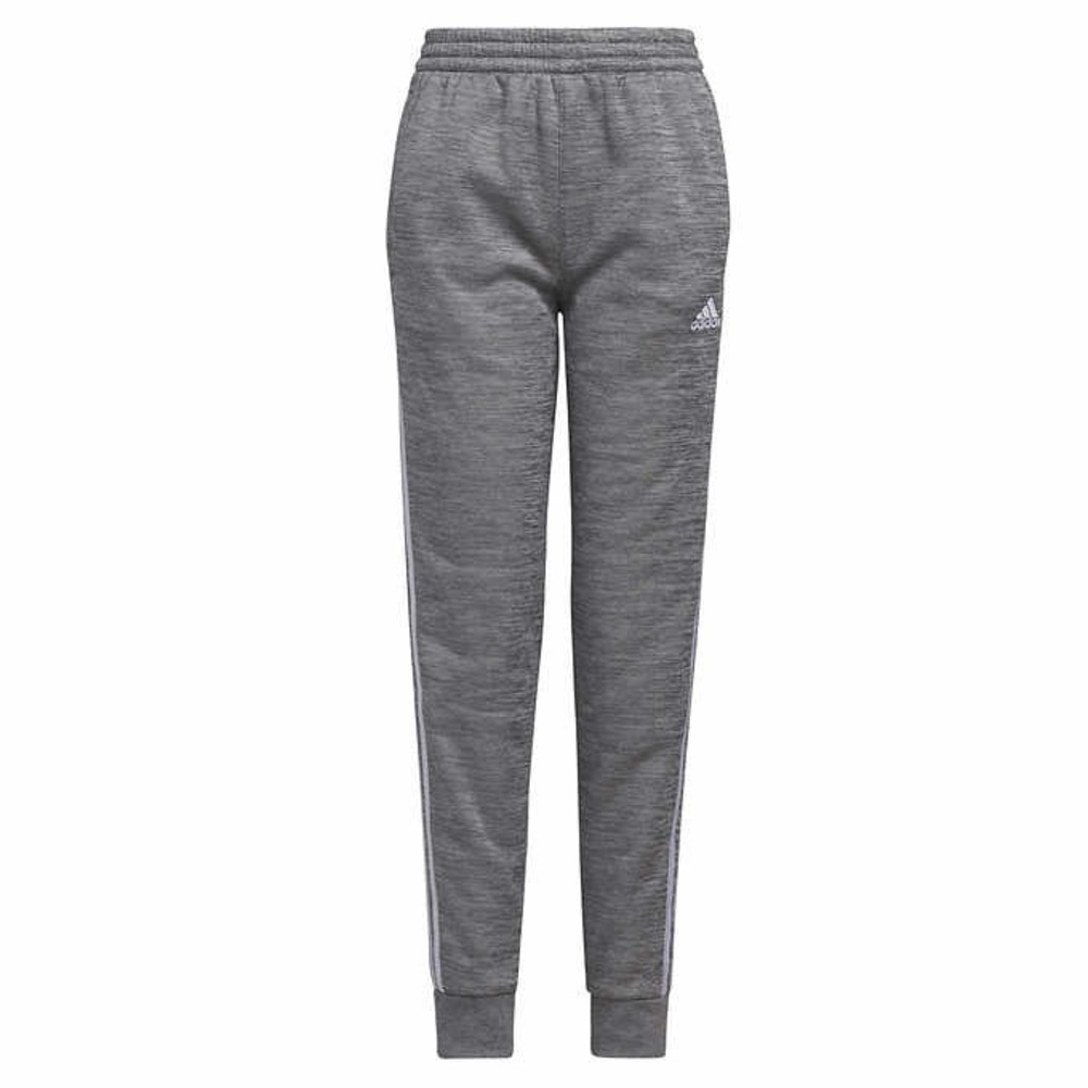adidas Youth Fleece Jogger, Gray